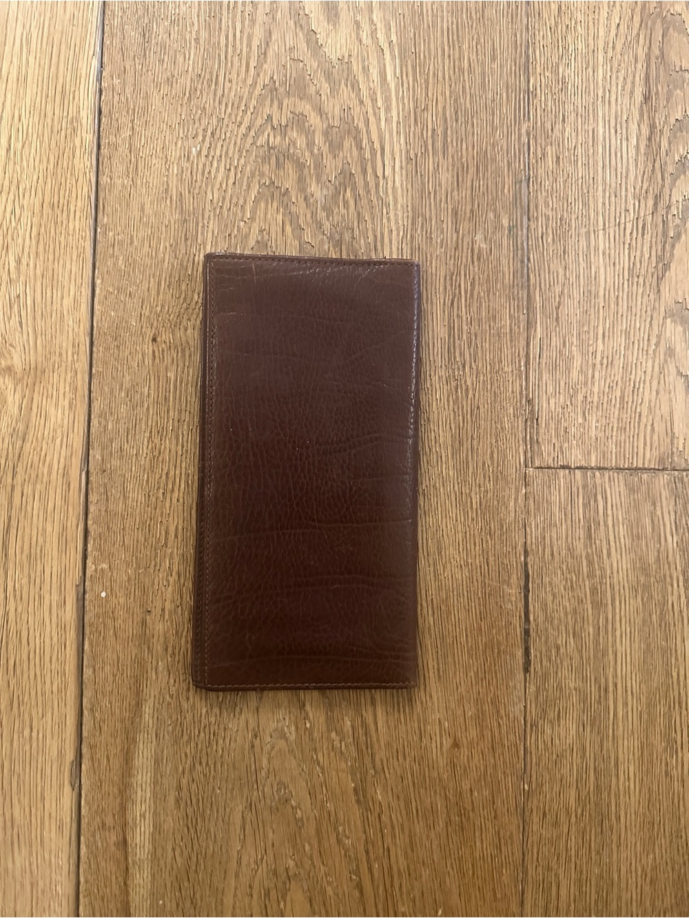Coach Brown Leather Wallet - Slim Tall Style